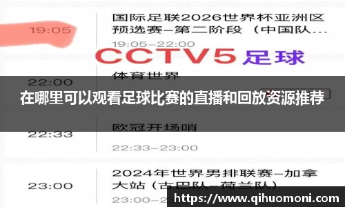 在哪里可以观看足球比赛的直播和回放资源推荐