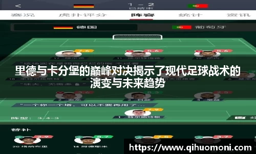 里德与卡分堡的巅峰对决揭示了现代足球战术的演变与未来趋势
